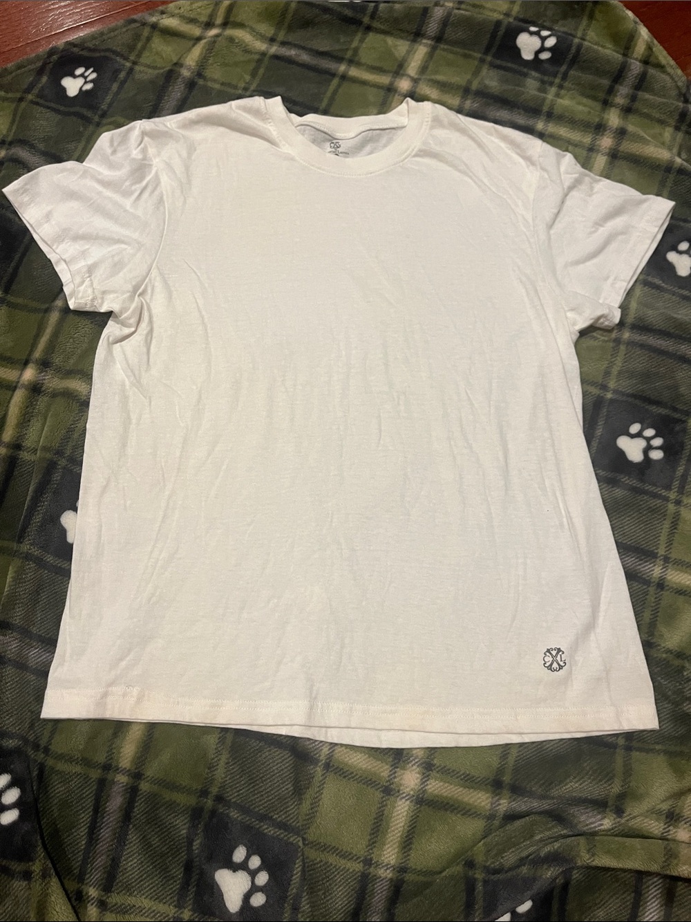 Christian Lacroix White Short Sleeve Crewneck Tee